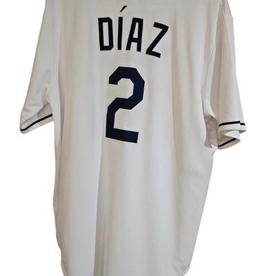 Yandy Diaz Tampa Bay Rays Jersey with Hat