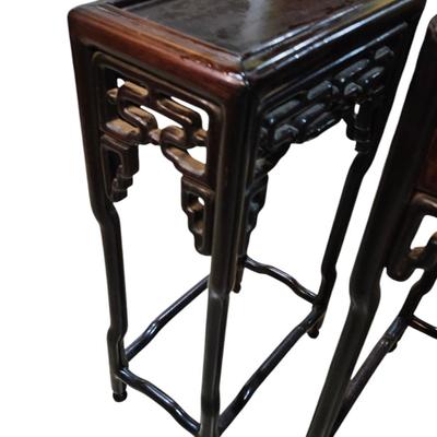 Antique Chinese Blackwood Tables, Circa 1850