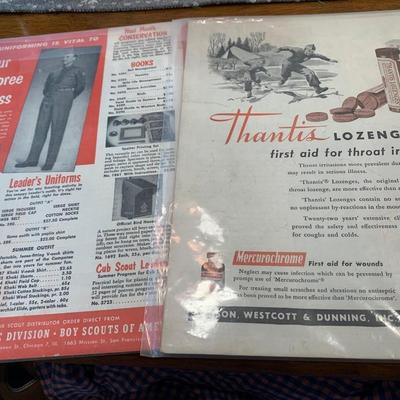 March & April 1953 Scouting Magazines Boy Scouts of America BSA