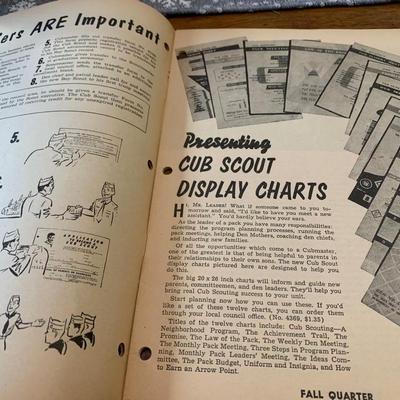 Fall 1955 & 1956 Cub Scouts Quarterly Newsletters BSA Boy Scouts