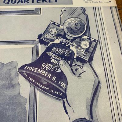 Fall 1955 & 1956 Cub Scouts Quarterly Newsletters BSA Boy Scouts