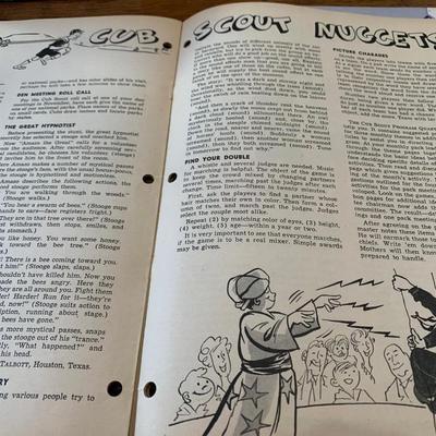 Fall 1955 & 1956 Cub Scouts Quarterly Newsletters BSA Boy Scouts