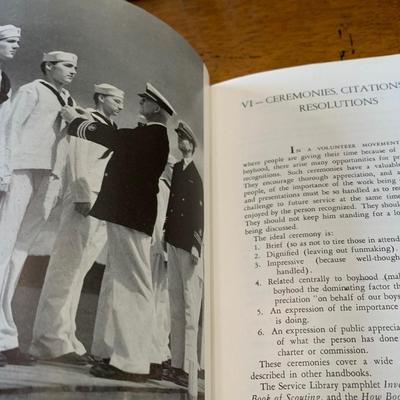 1942 Customs & Drills Boy Scouts Troop Leaders Patriotic Guide