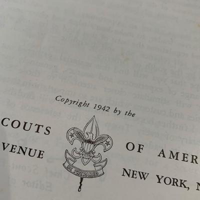 1942 Customs & Drills Boy Scouts Troop Leaders Patriotic Guide