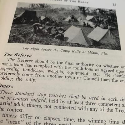 1929 Boy Scouts Rally Demonstration Guide