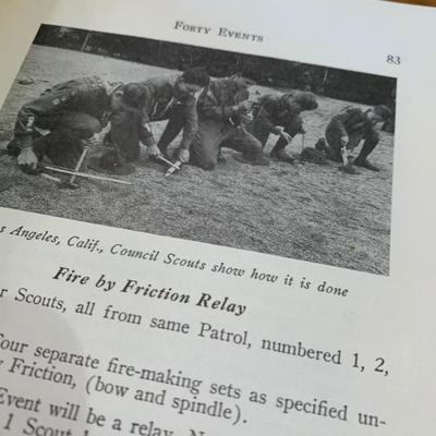 1929 Boy Scouts Rally Demonstration Guide