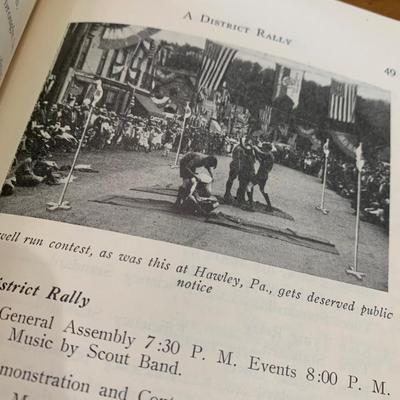 1929 Boy Scouts Rally Demonstration Guide