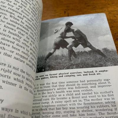 1966 Scoutmasters Boy Scouts Of America Handbook Norman Rockwell Cover Art