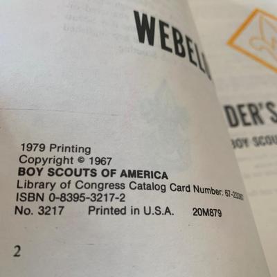 1979 Webelos Den Leaders Boy Scouts of America Book