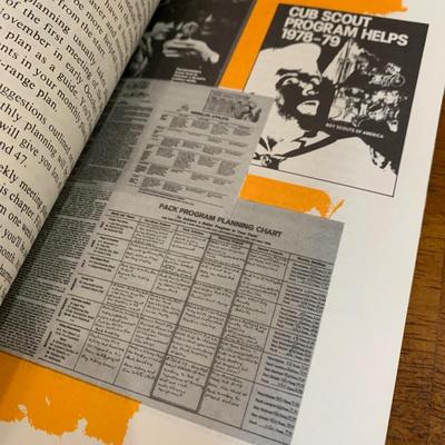 1979 Webelos Den Leaders Boy Scouts of America Book