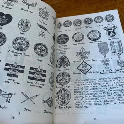 1944 Handbook For Boys Boys Scouts Manual Rockwell Cover