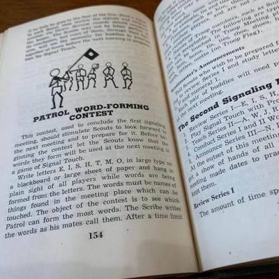 1952 Boy Scout Games Hardback