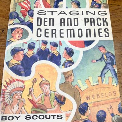 Cub Scouts / Webelos Staging Den & Pack Ceremonies
