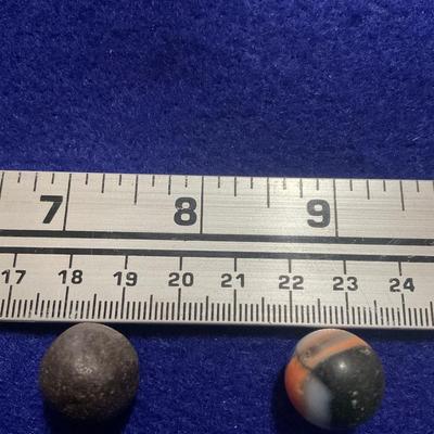 Vintage AKro Agate and Shanman stone