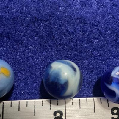 Four Vintage Marbles