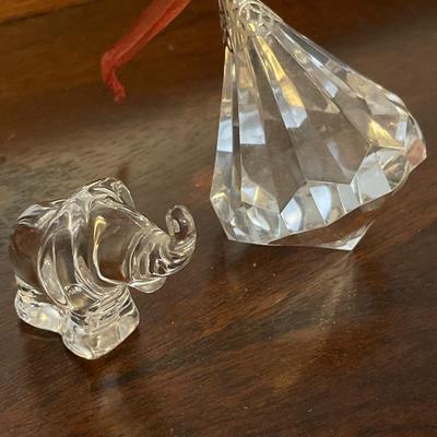 Gorham crystal trinket box and more