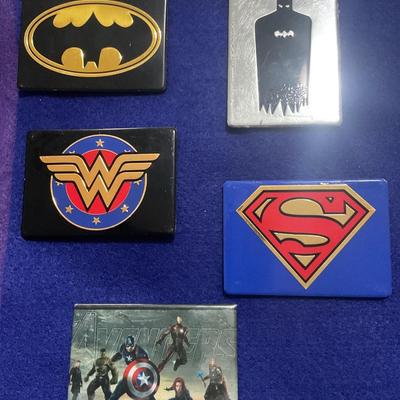 Five Batman Magnets