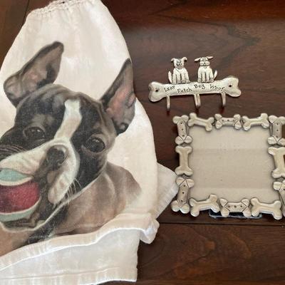 Dog theme Frame, holder, notepads, nightlight and more