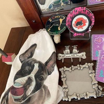 Dog theme Frame, holder, notepads, nightlight and more