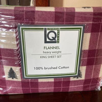 King Flannel Sheet set