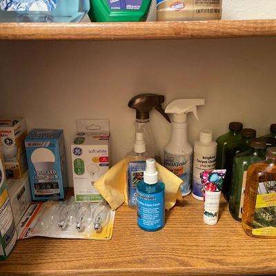 Cleaners and bulbs