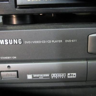 Compact Disc Player CDP-C27 Samsung DVD/Video Player DVD-611