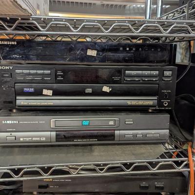 Compact Disc Player CDP-C27 Samsung DVD/Video Player DVD-611
