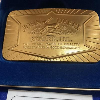 1984 John Deere Belt Buckle