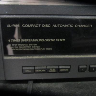Toshiba Video Cipher II Satellite Receiver Model TRX-100 JVC XL-R86 Compact Disc Automatic Changer