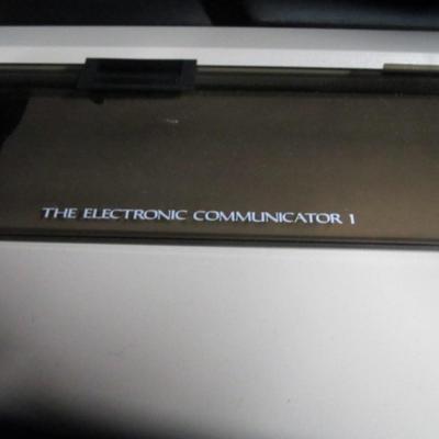 The Electronic Communicator 1 Typewriter