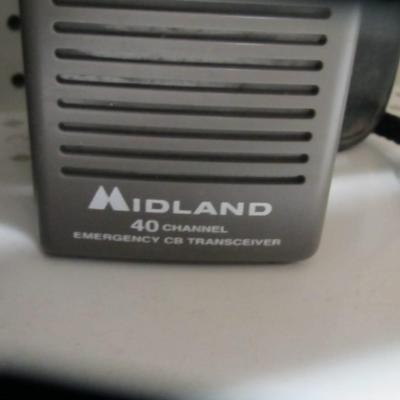 Adcom Model GFS=6 Kumoh Security Alarm System Midland 40 Channel Emergency CB Transceiver