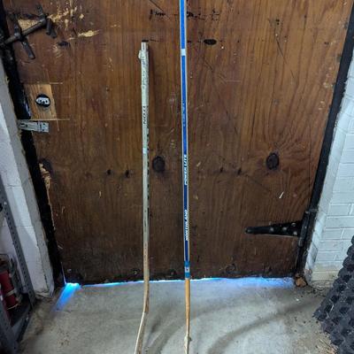 Retake Vintage Hockey Sticks
