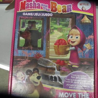 Masha And The Bear Game Junior Board Games Life Monopoly Scrabble