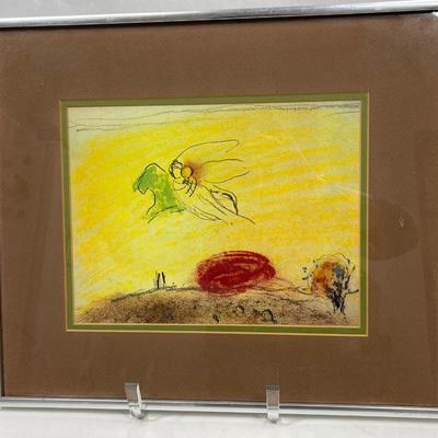 The Song of Songs IV by Marc Chagall