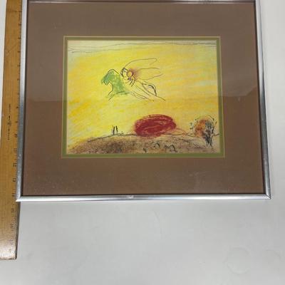The Song of Songs IV by Marc Chagall
