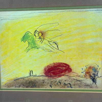 The Song of Songs IV by Marc Chagall