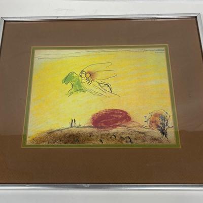 The Song of Songs IV by Marc Chagall