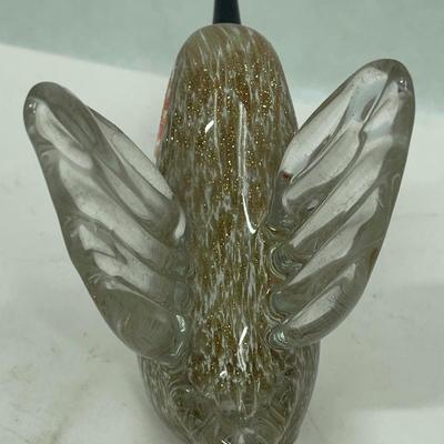 Hummingbird Glass Paperweight
