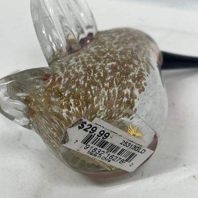Hummingbird Glass Paperweight