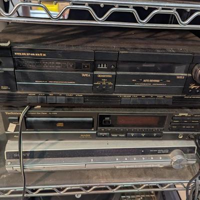 SONY Home Theatre System DAV-HDX465 Technics Compact Disc Player SL-P370 Marantiz Legacy Series Cassette