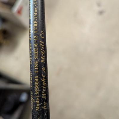 Eagle Claw Deluxe Eagle Model MS6045 & Intrepid Shakespeare Rods #1
