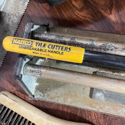 MK Diamond and Nattco Tile Cutters w/ More Tools (B1-SS)