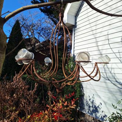 Wrought Iron Candlabra
