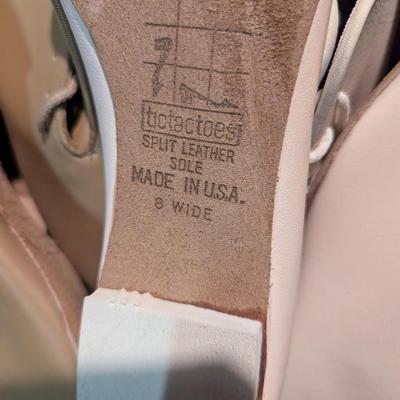Tic Tac Toes Split Leather Sole Made In USA Various Sizes