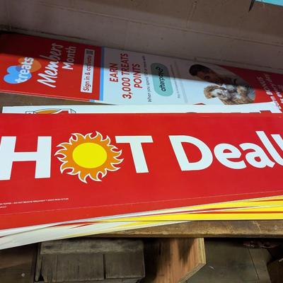 Low Price Display Signs