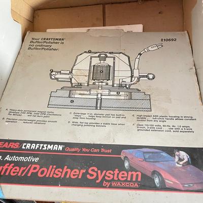 Craftsman Waxcoa Buffer/Polisher, Schumacher Automatic Starter & More Car Care (B1-SS)
