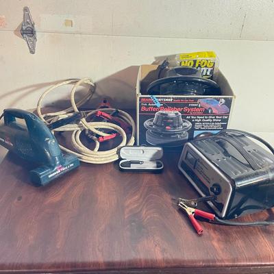 Craftsman Waxcoa Buffer/Polisher, Schumacher Automatic Starter & More Car Care (B1-SS)