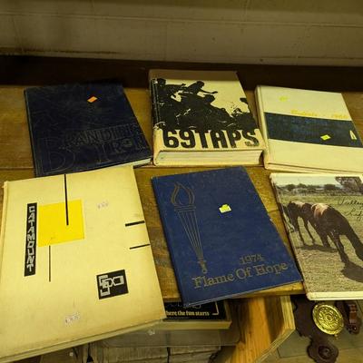 Vintage Year Books Odessa TX Clemson Univ Cullowhee NC Milligan TN