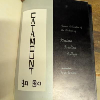 Vintage Year Books Odessa TX Clemson Univ Cullowhee NC Milligan TN