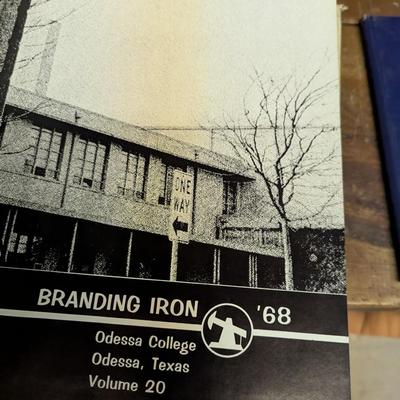 Vintage Year Books Odessa TX Clemson Univ Cullowhee NC Milligan TN